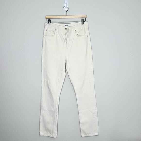 AGOLDE Remy High Waist Straight Jeans in Paper Size 27 - Picture 7 of 8